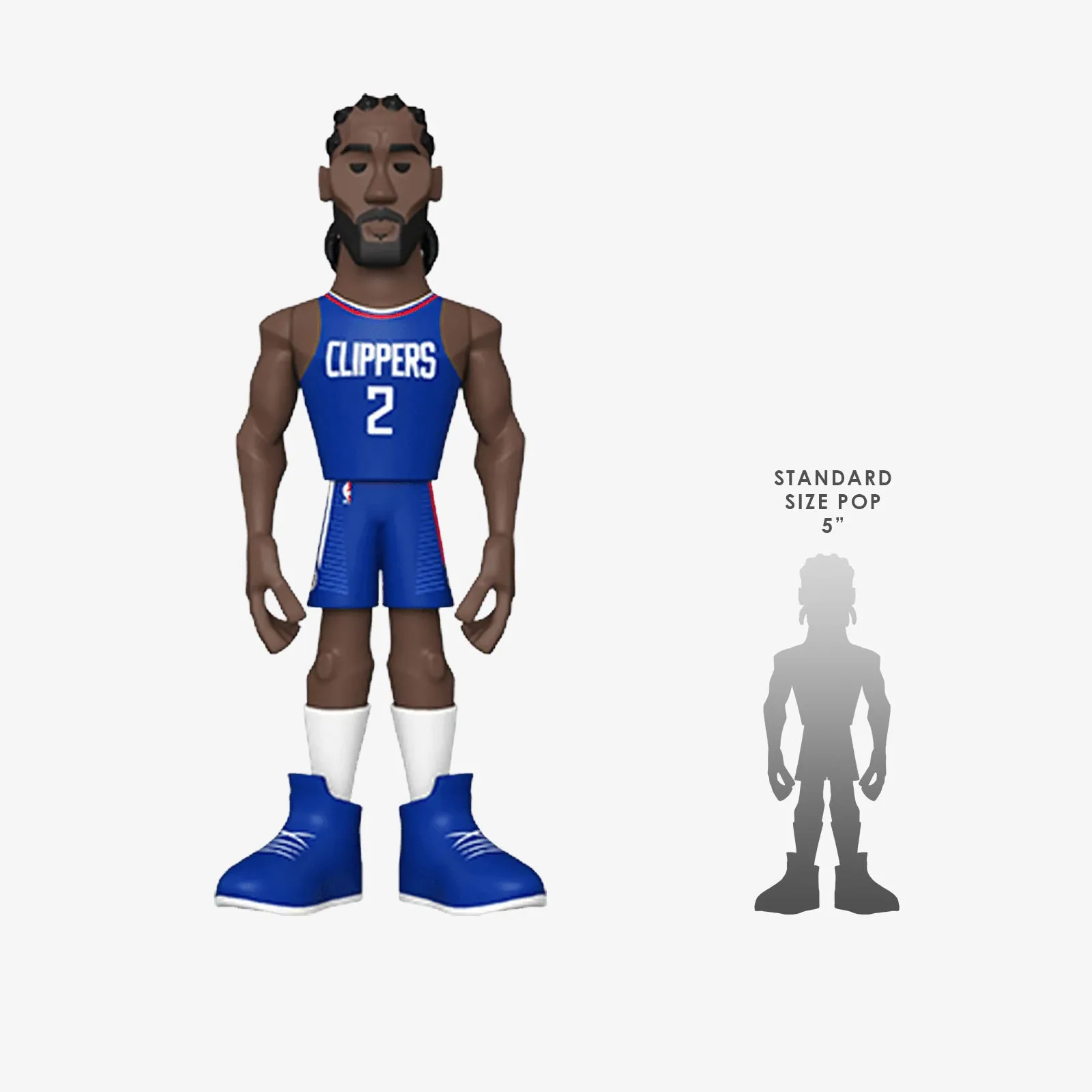 Kawhi Leonard Los Angeles Clippers NBA 12" Vinyl Gold