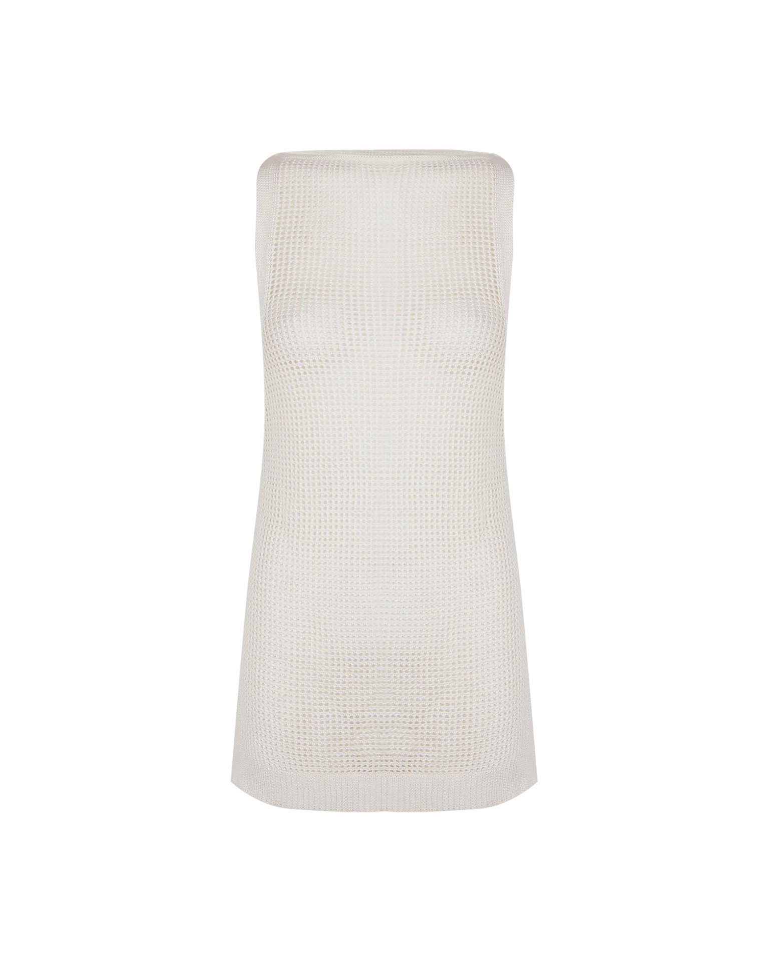 Knit Erika Short Cover Up - Off White