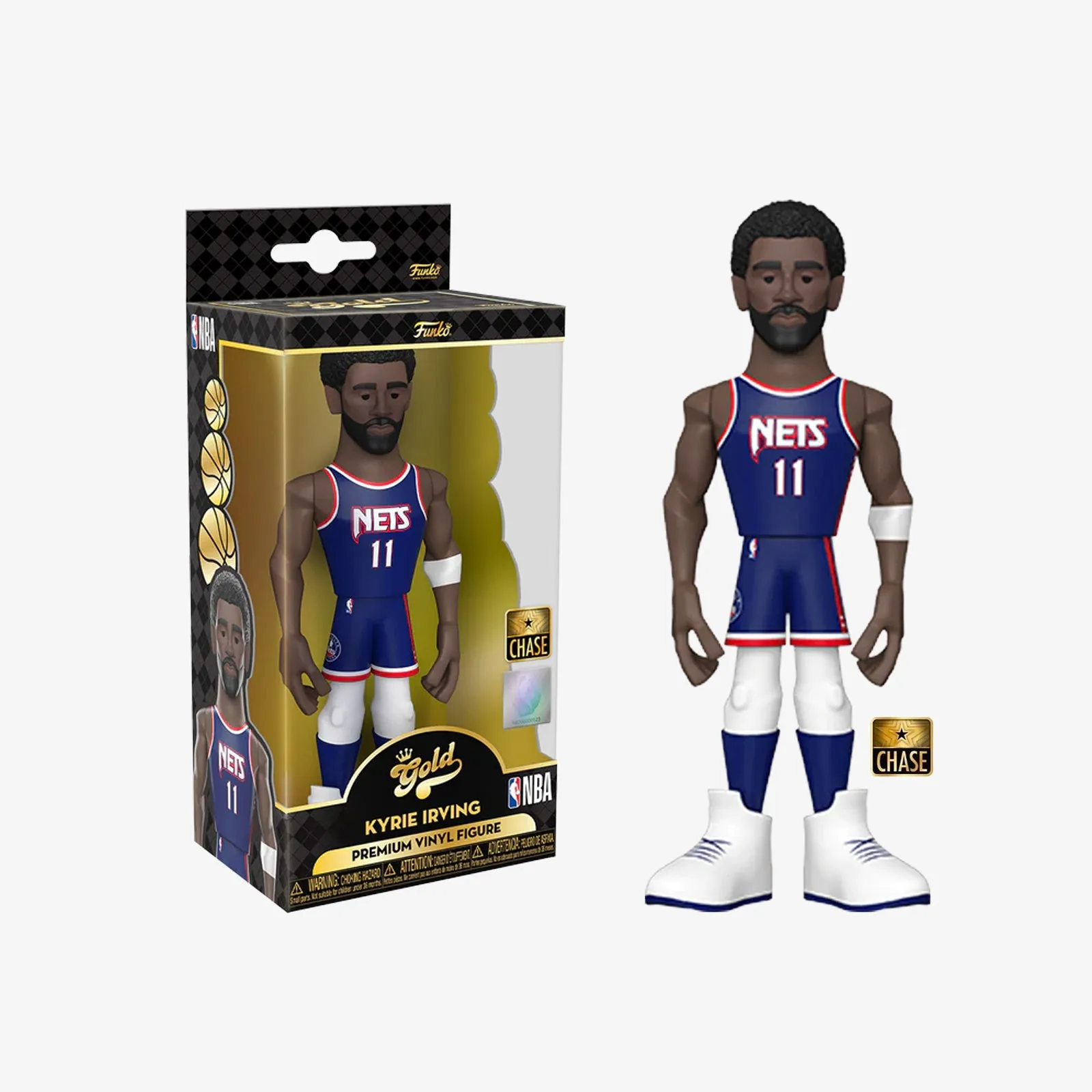 Kyrie Irving Brooklyn Nets City Edition Mixtape NBA 5" Vinyl Gold