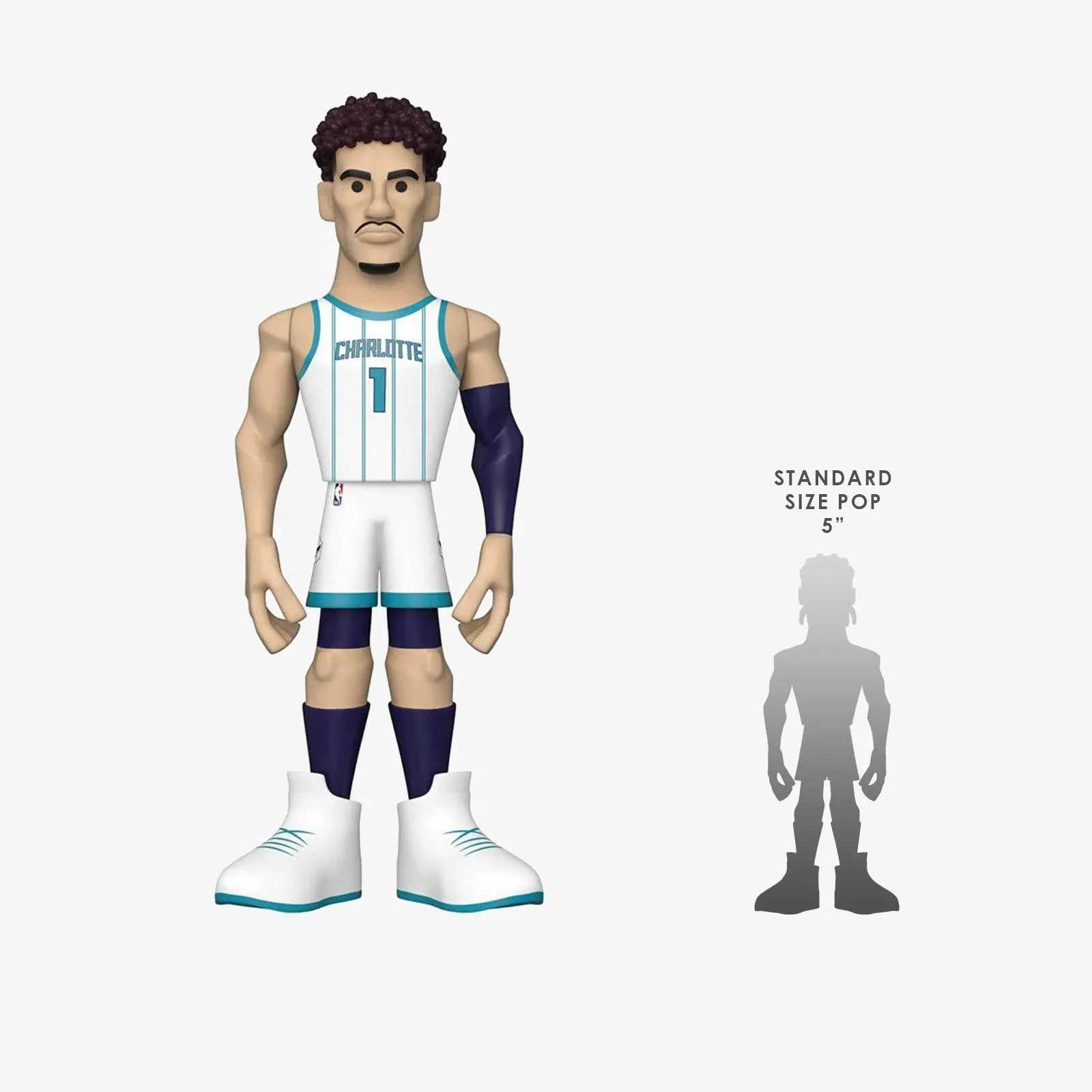 LaMelo Ball Charlotte Hornets NBA 12" Vinyl Gold