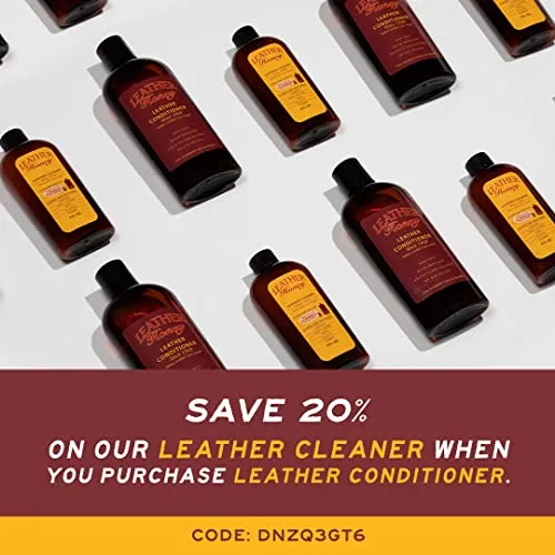 Leather Honey Leather Conditioner, Best Leather Conditioner Since 1968. for Use on Leather Apparel, Furniture, Auto Interiors, Shoes, Bags and Accessories. Non-Toxic and Made in The USA!…