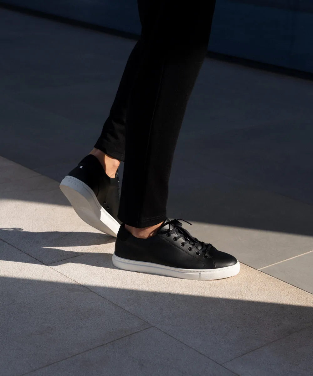 LT 01 Court Lite Full Grain Jet Black