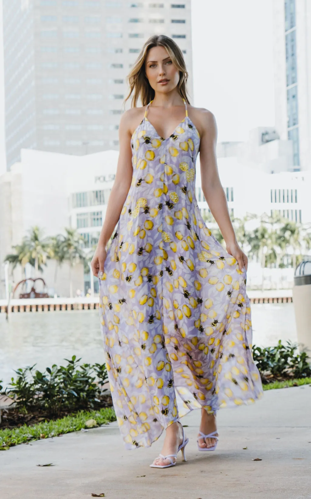 LUCIA DRESS - LIMONCELLO