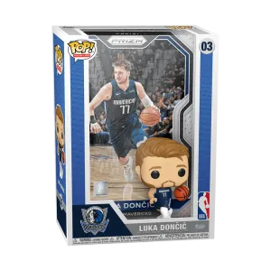 Luka Doncic Dallas Mavericks Funko Pop! Panini Card Figure Display