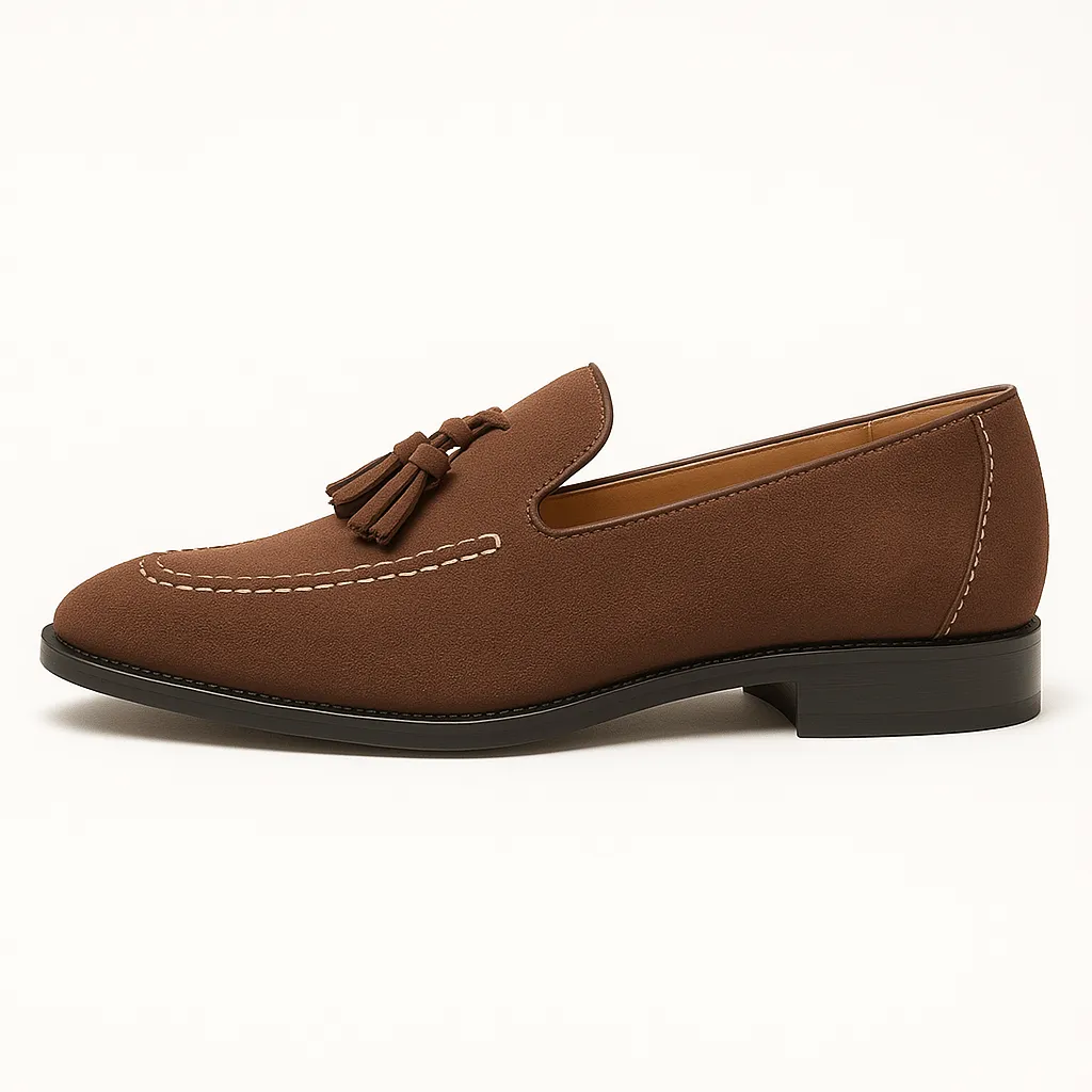 LumiNovi | The Low-Cut Tassel Loafers