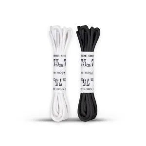 Masters Wax Shoe Laces White