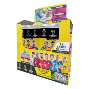 MATCH ATTAX UEFA Champions League 2021 2022 Edition Trading Card Booster Box