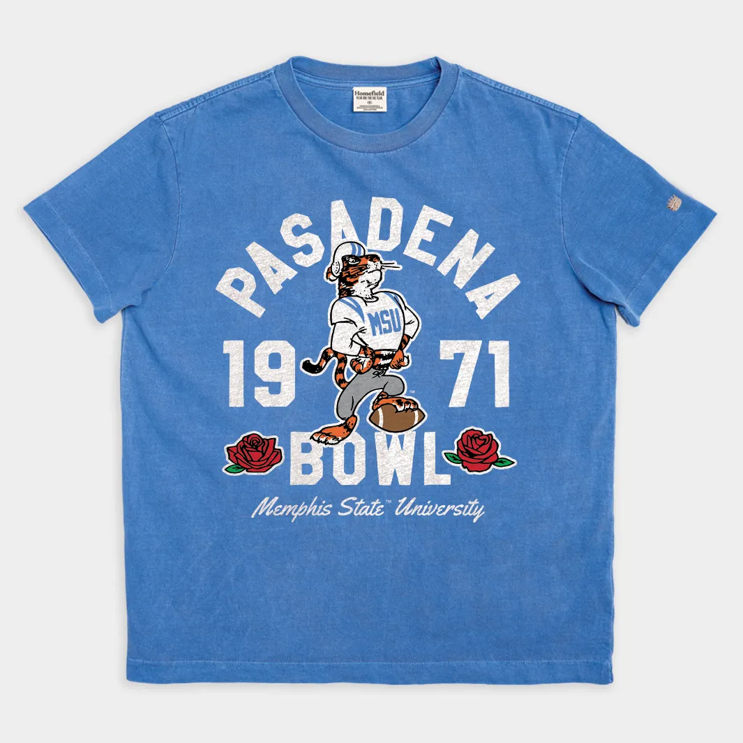 Memphis State 1971 Pasadena Bowl Vintage Heavyweight Tee