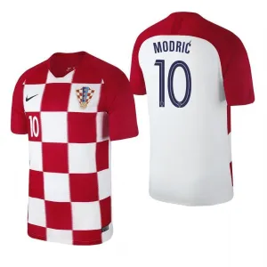 Men #10 Luka Modrić Jersey Croatia National 2018 FIFA World Cup Fanatics
