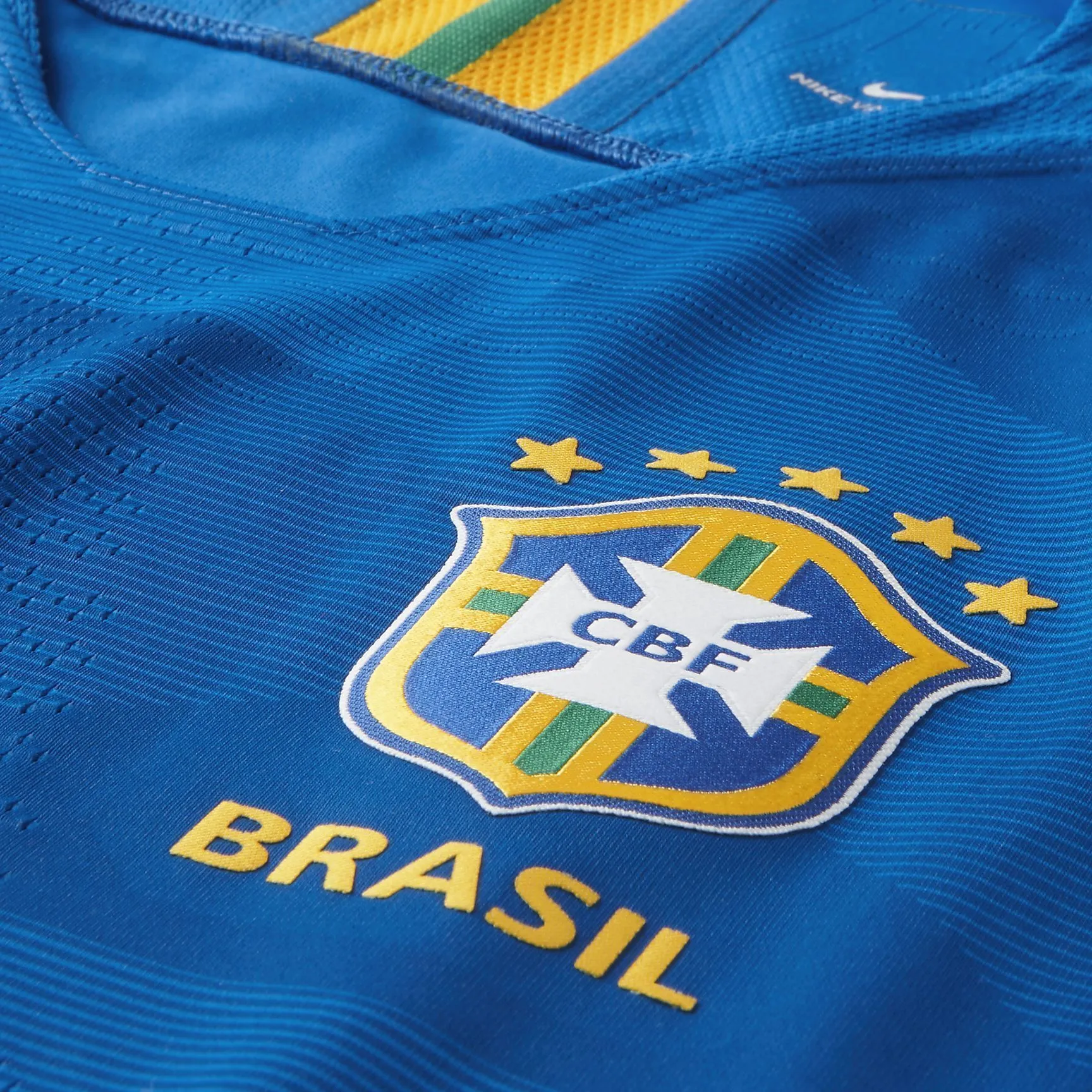 Men #10 Neymar Jersey Away Brazil National 2018 FIFA World Cup