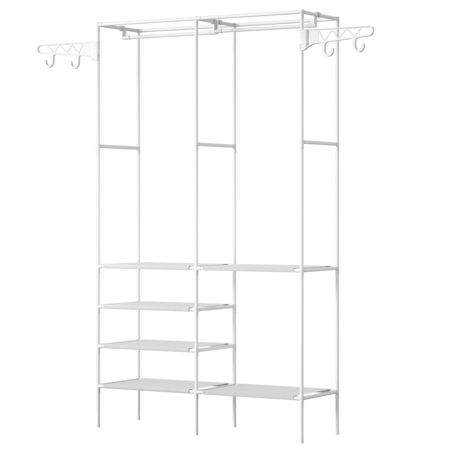 Metal Garment and Shoe Rack