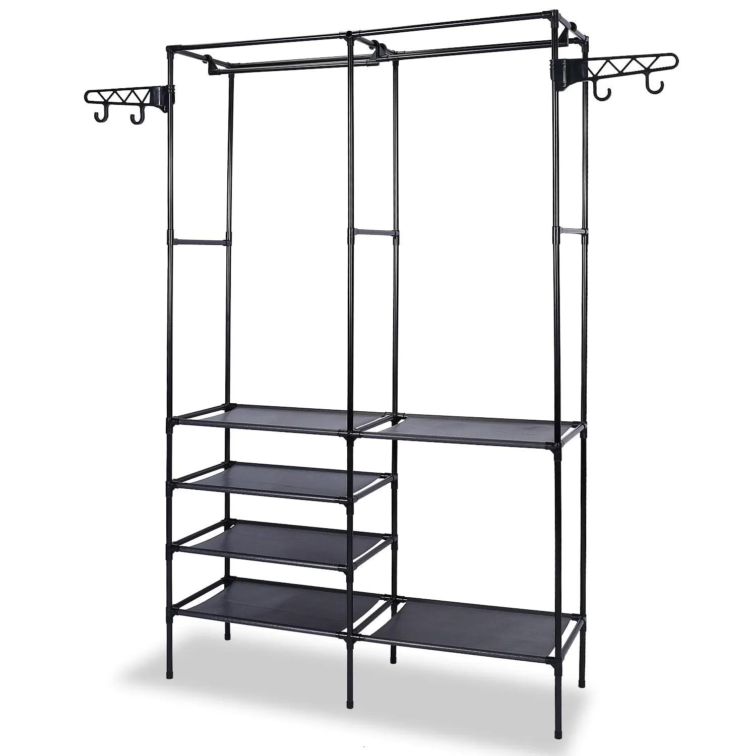 Metal Garment and Shoe Rack