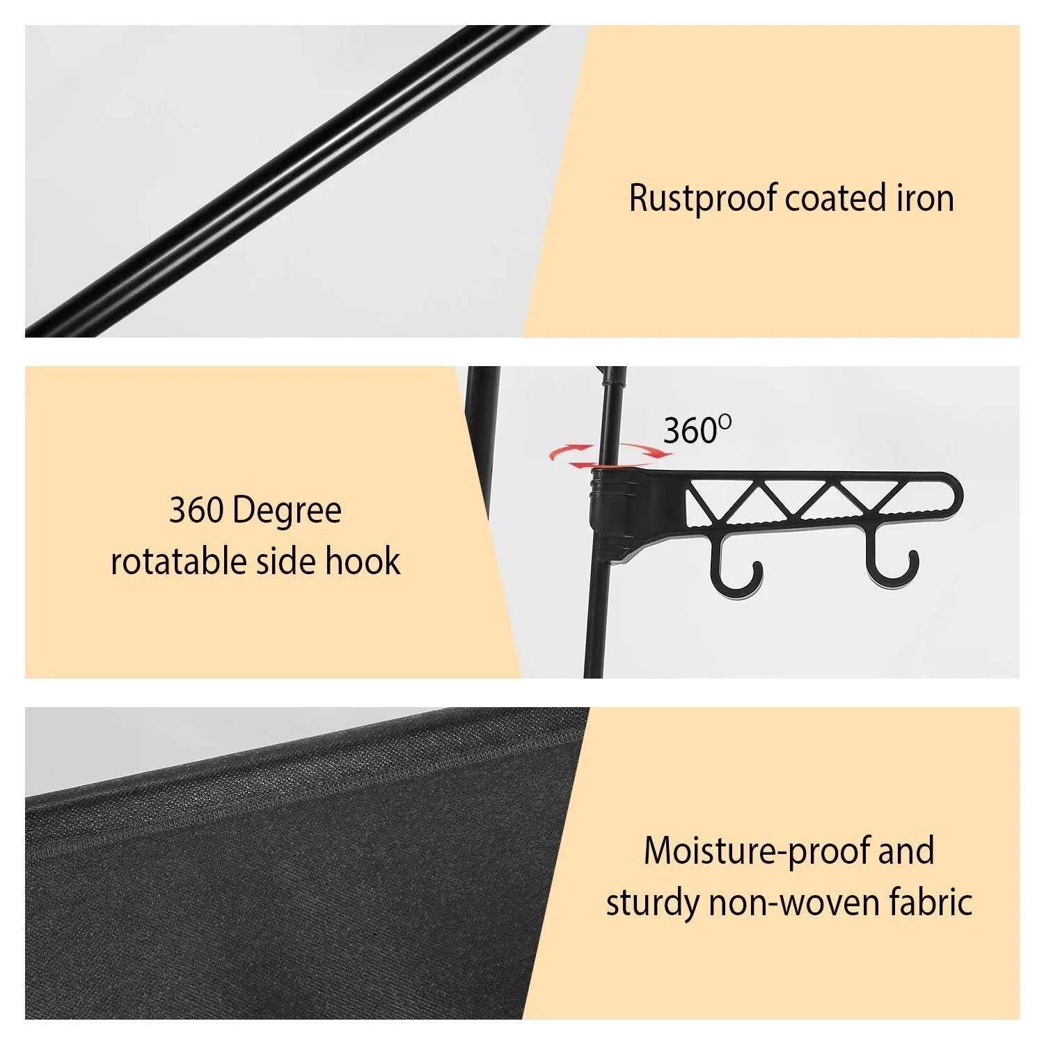 Metal Garment and Shoe Rack