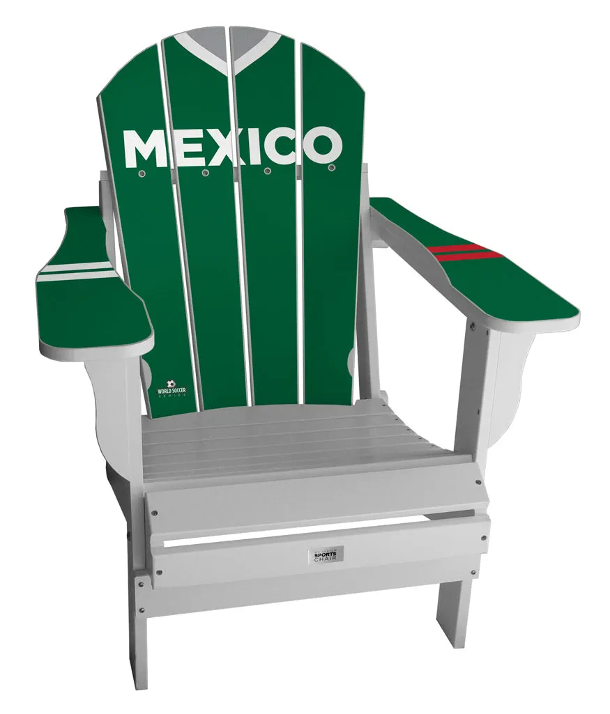 Mexico Complete Custom with personalized name World Soccer Chair Mini