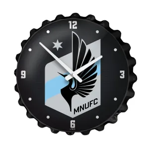 Minnesota United FC: Bottle Cap Wall Clock