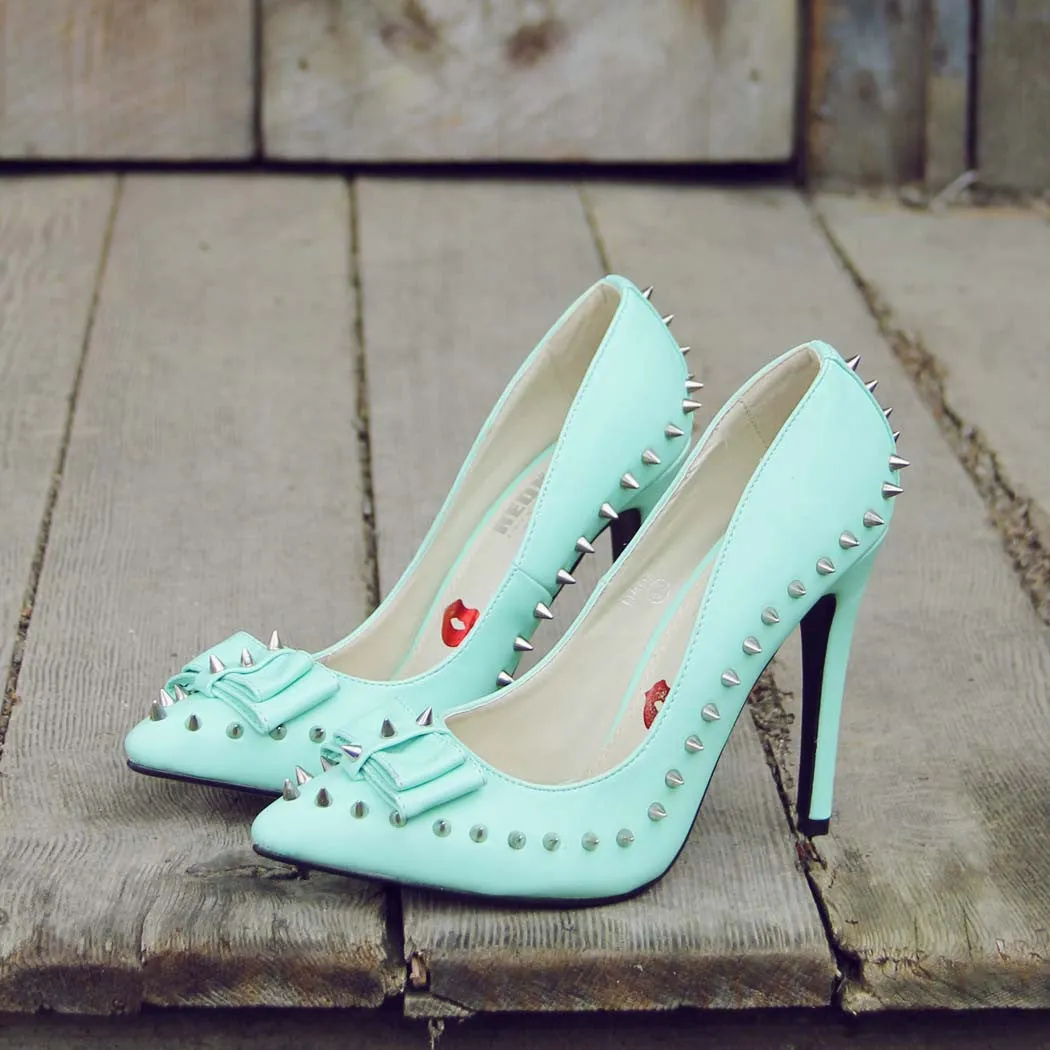 Mint & Studs Heels
