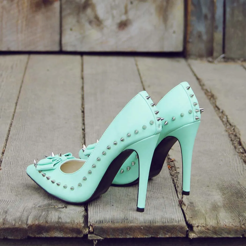 Mint & Studs Heels