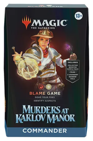 MTG MURDERS AT KARLOV MANOR COMMANDER