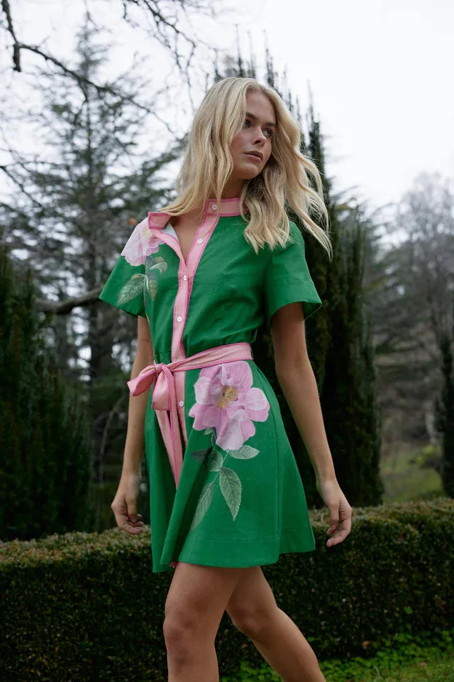 Nami Dress in Forest Fleur