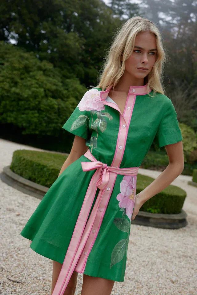 Nami Dress in Forest Fleur