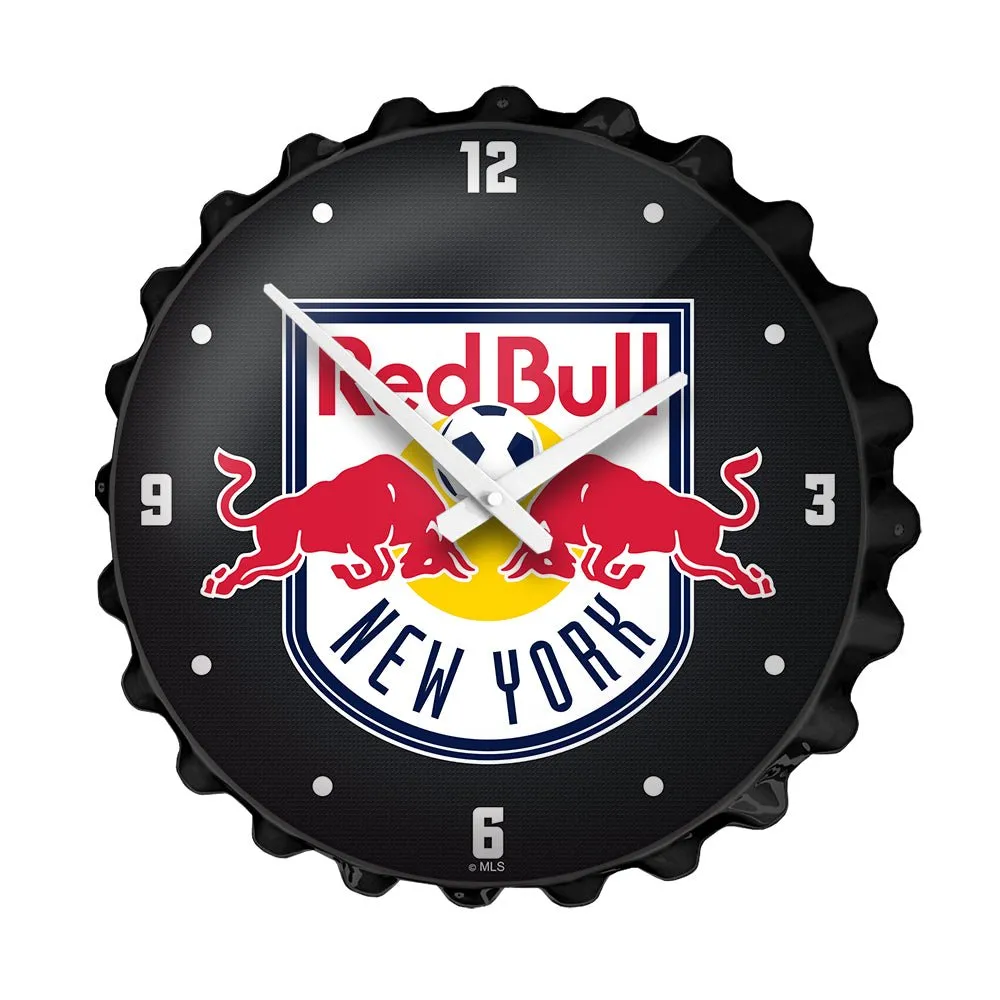 New York Red Bulls: Bottle Cap Wall Clock