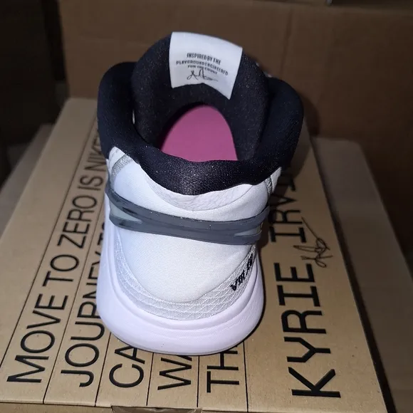 Nike Kyrie 8 GO (GS) White/White-Black new with the box.