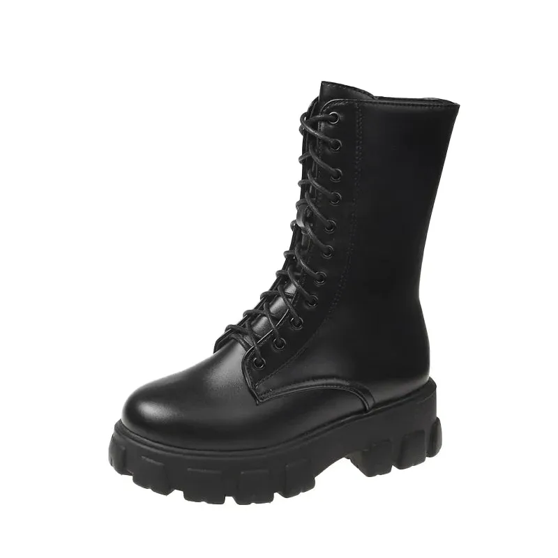 Platform Martin Boots