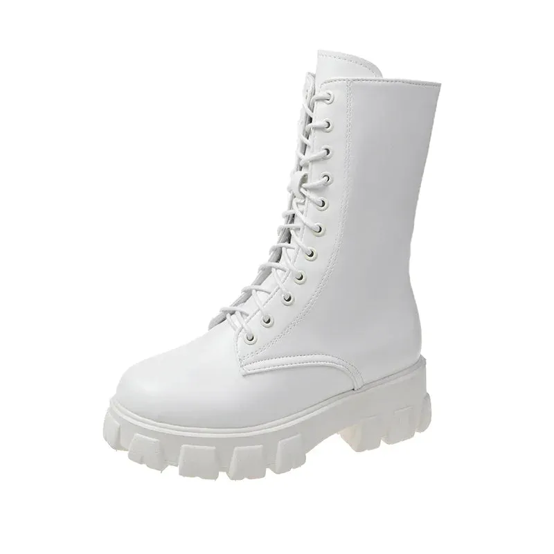 Platform Martin Boots