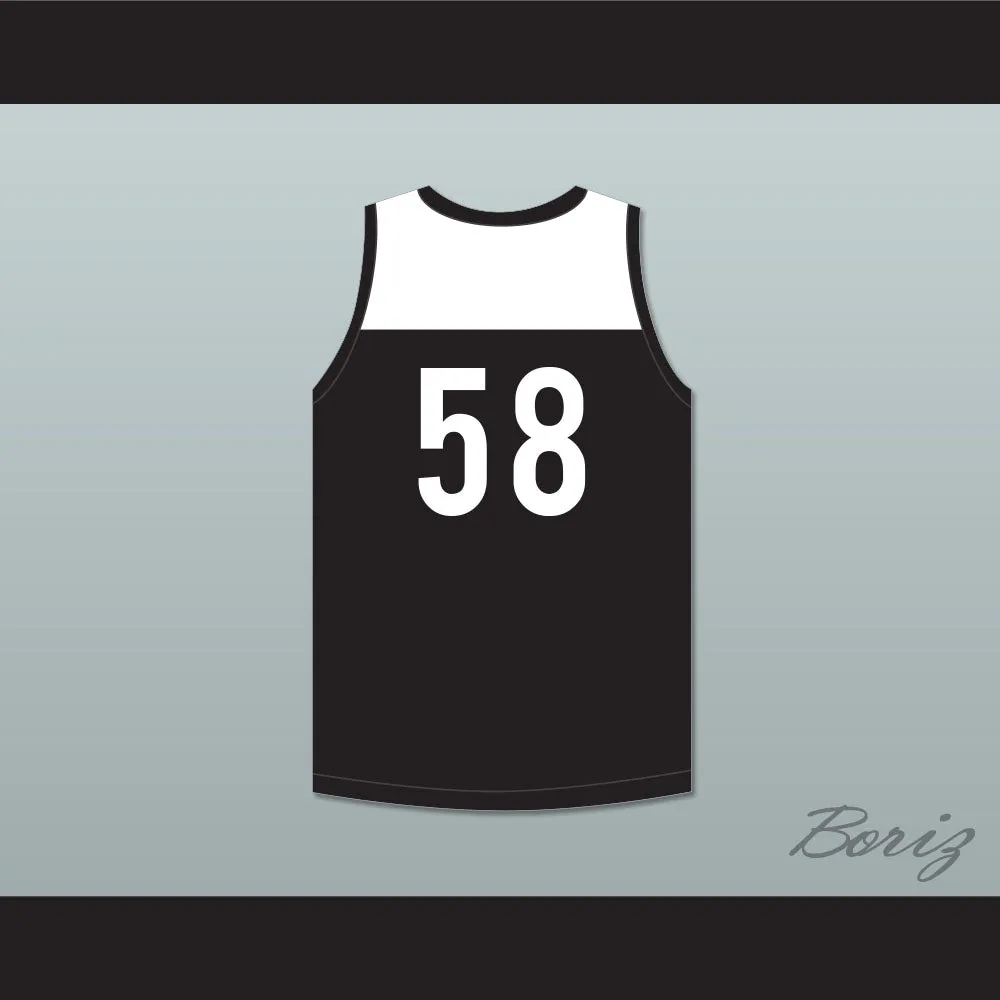 Player 58 Nations Black Basketball Jersey