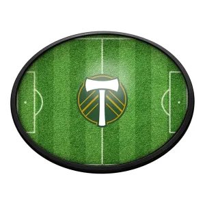 Portland Timbers: Pitch - Oval Slimline Lighted Wall Sign