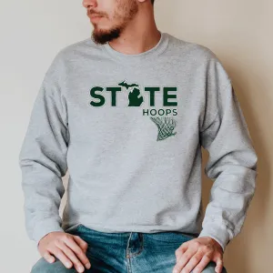 "State Hoops" Men's Long Sleeve T-Shirt