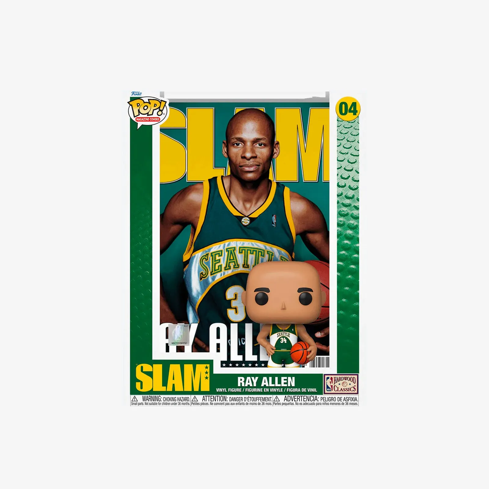 Ray Allen Seattle Supersonics SLAM NBA Pop! Vinyl