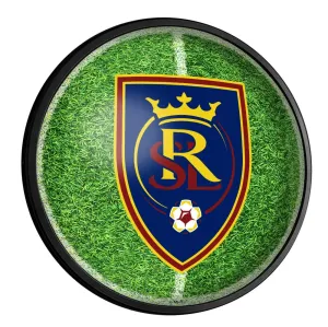 Real Salt Lake: Pitch - Round Slimline Lighted Wall Sign