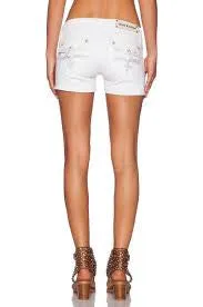 Rock Revival | Celine White Shorts