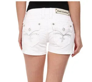 Rock Revival | Celine White Shorts