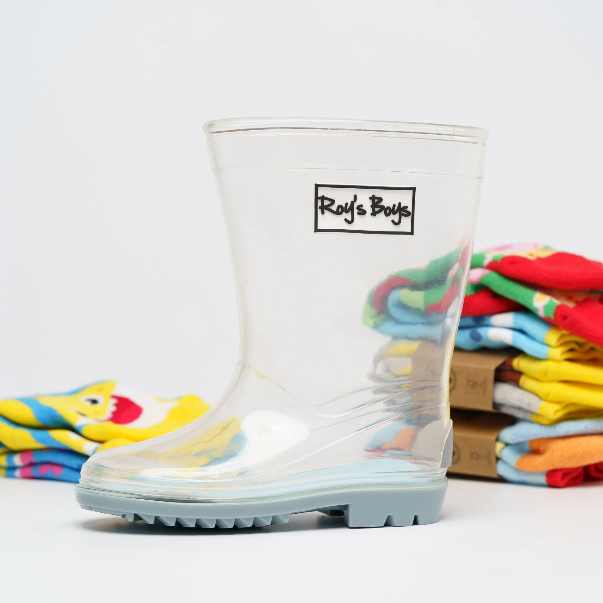 Roy's Boys Children's Wellies (bag included)