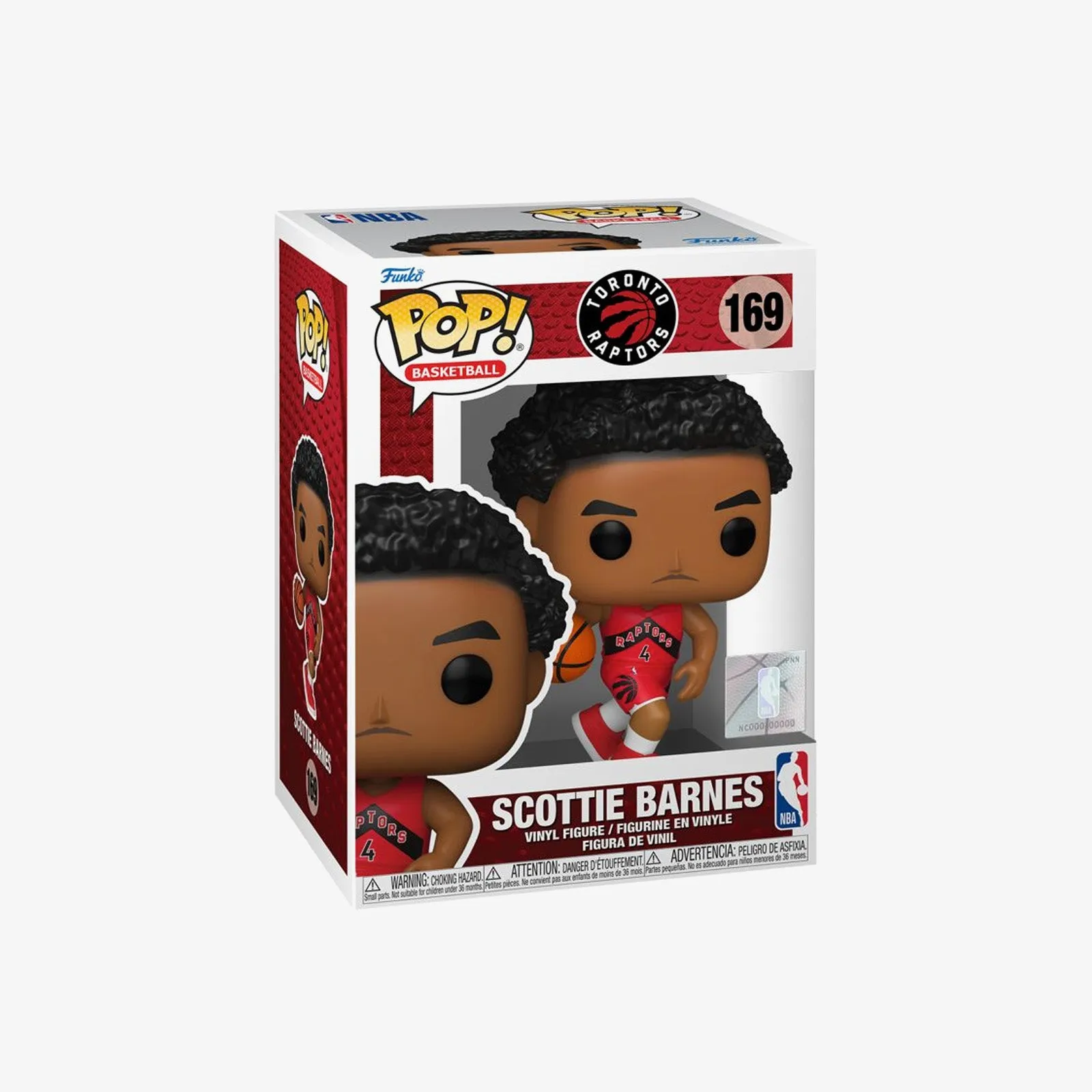 Scottie Barnes Toronto Raptors NBA Pop! Vinyl - Red