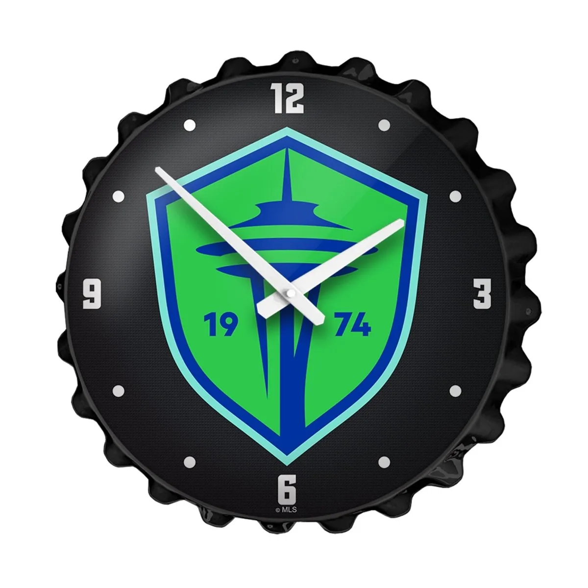 Seattle Sounders: Bottle Cap Wall Clock