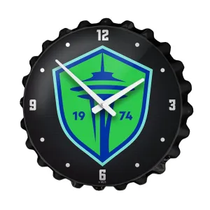 Seattle Sounders: Bottle Cap Wall Clock