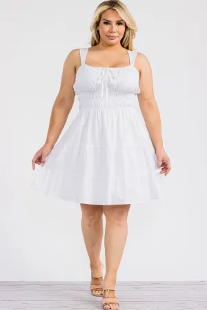 Serene Chic White Dress