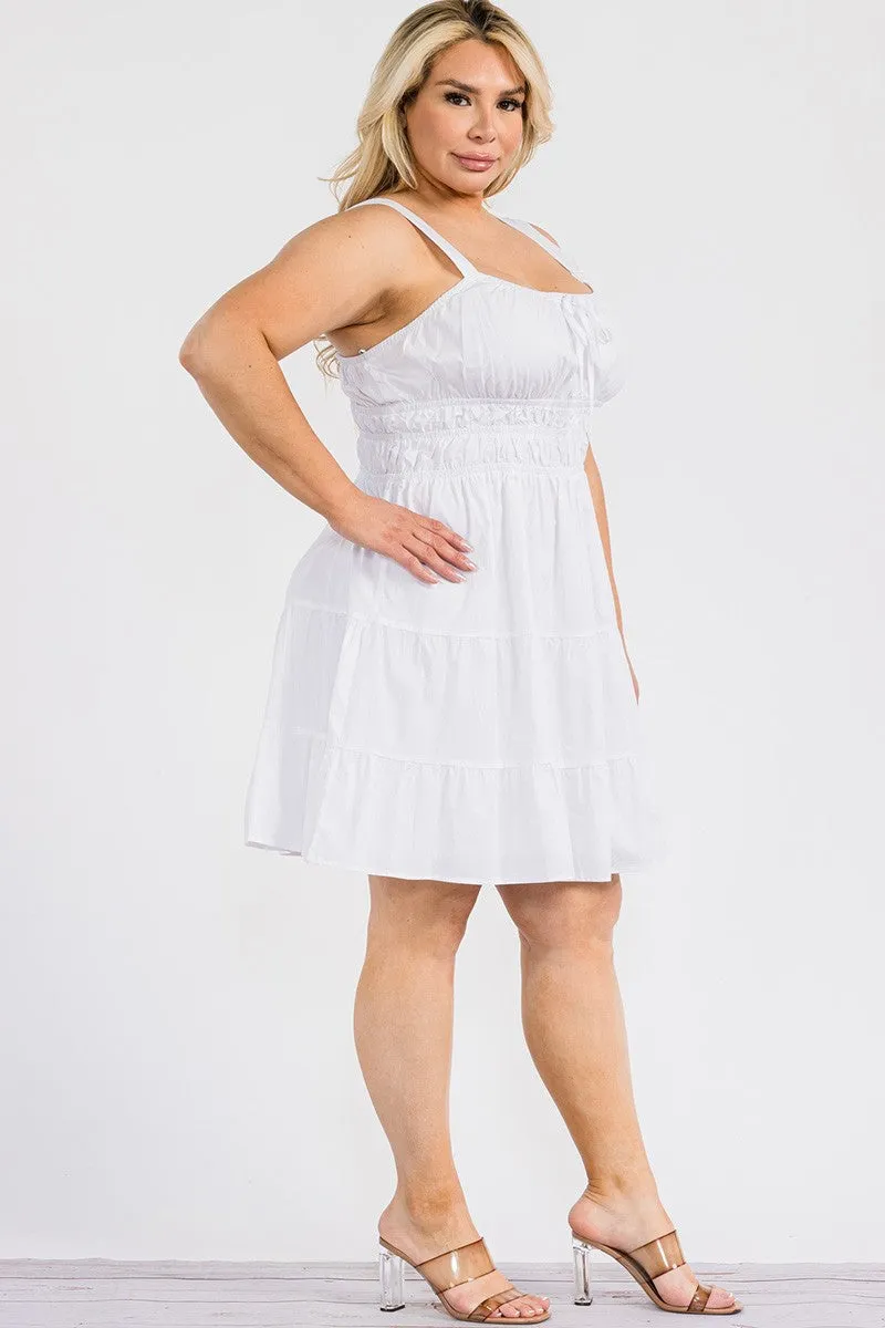 Serene Chic White Dress
