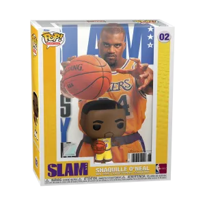 Shaquille O'Neal Los Angeles Lakers Funko Pop! SLAM Magazine Cover Figure Display