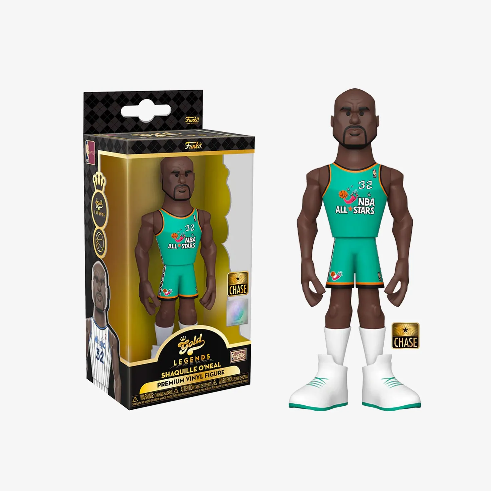 Shaquille O'Neal Orlando Magic NBA Legends 5" Vinyl Gold