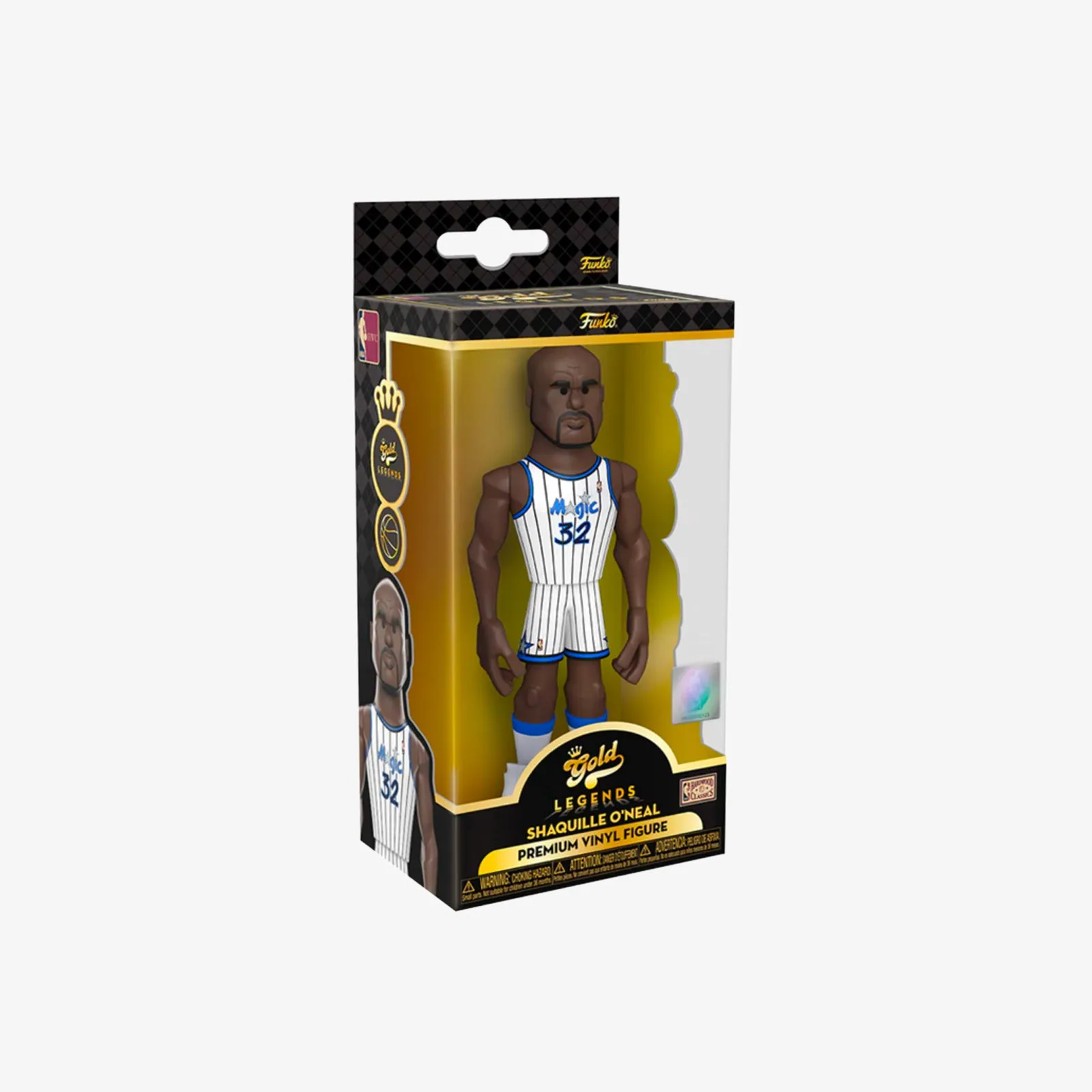Shaquille O'Neal Orlando Magic NBA Legends 5" Vinyl Gold