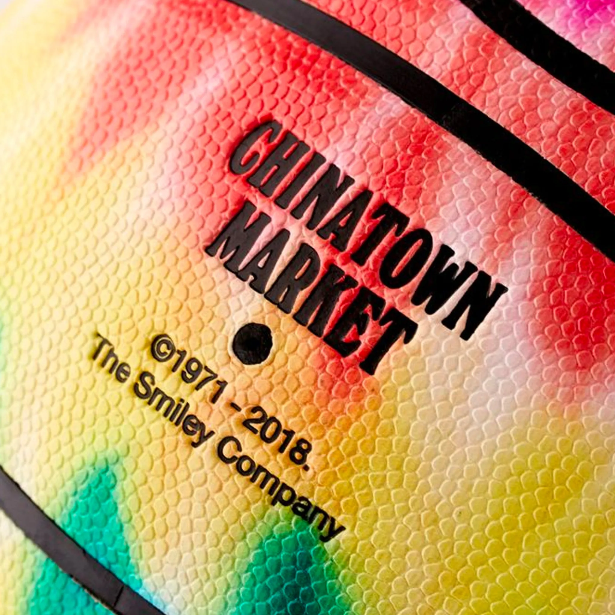 Smiley Basketball Tie Dye