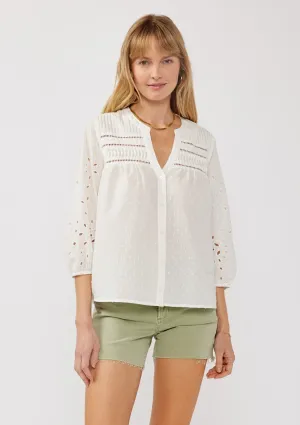 Solene Button Down Blouse