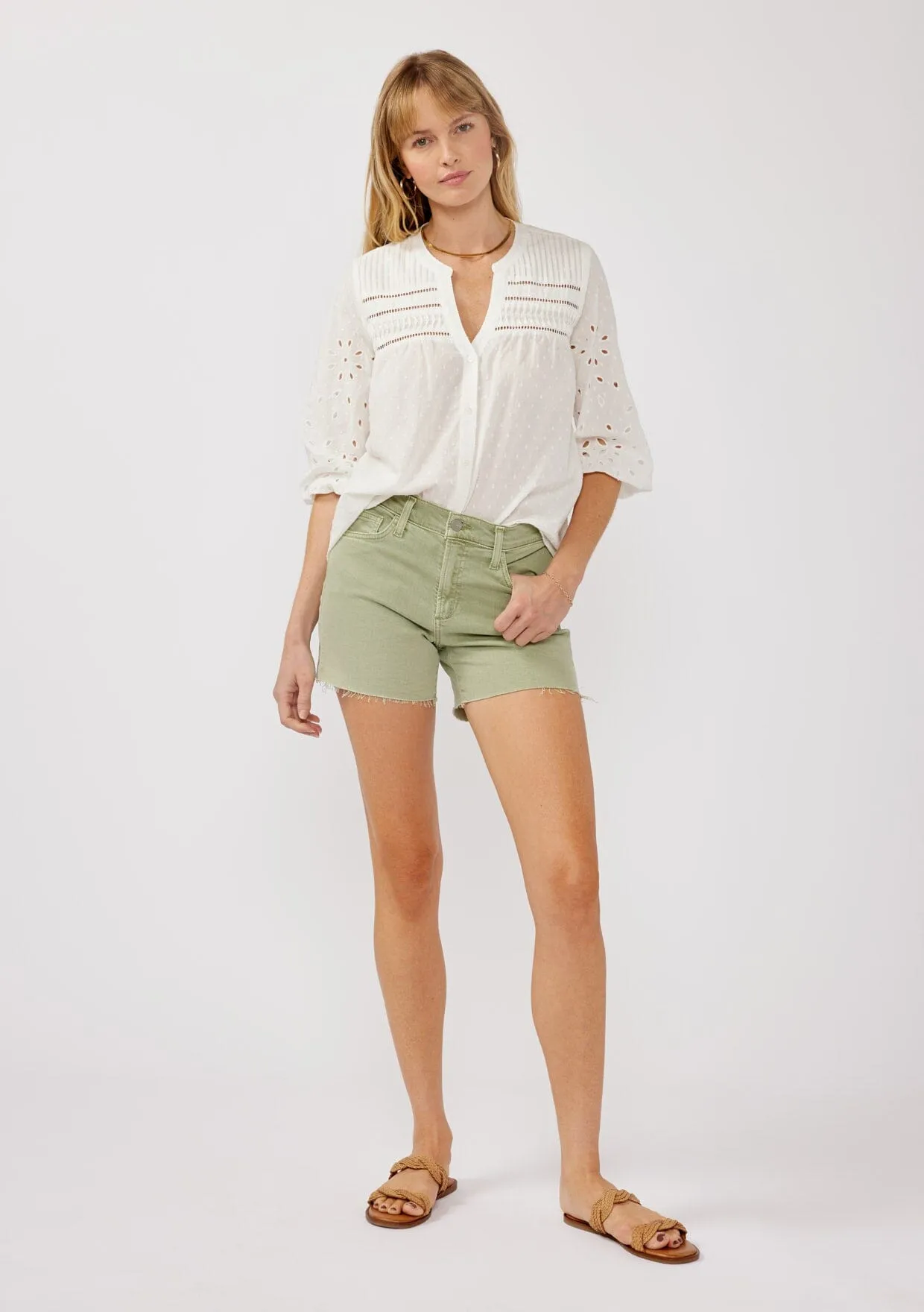 Solene Button Down Blouse