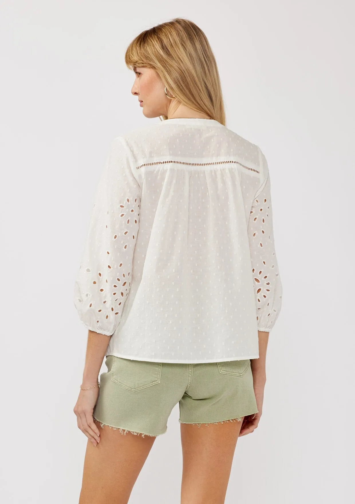 Solene Button Down Blouse