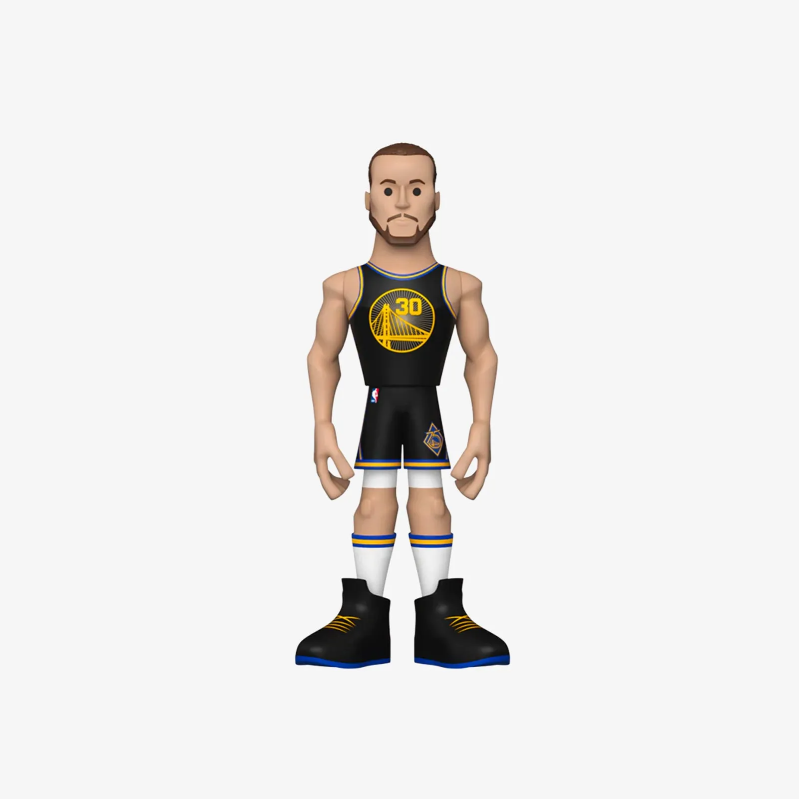 Stephen Curry Golden State Warriors City Edition Mixtape NBA 5" Vinyl Gold