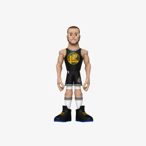 Stephen Curry Golden State Warriors City Edition Mixtape NBA 5" Vinyl Gold